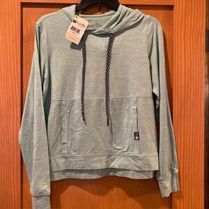 Salt Life Women’s Hoodie SLX DriFit Light Weight Mint Green Salt Life NWT Size S